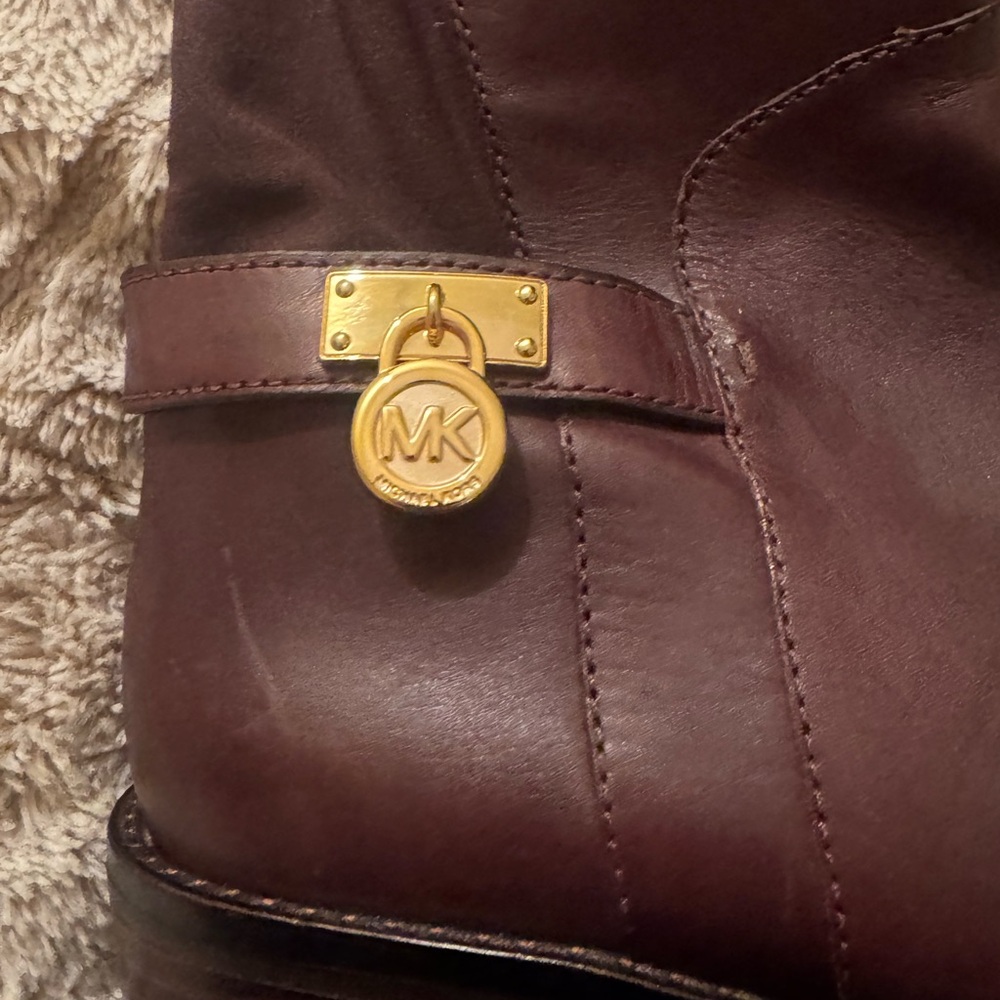 MICHAEL Michael Kors Chocolate Over the Knee Boots - Picture 10 of 13